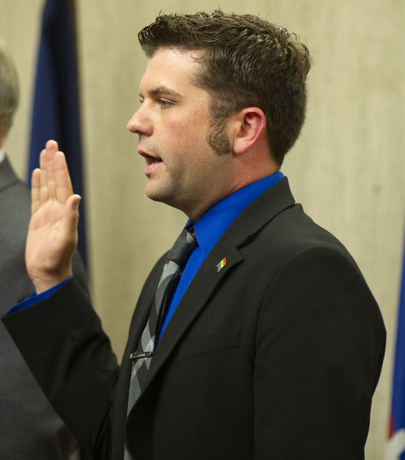 Swearing-in New Mayor Leirion Gaylor Baird, 5.20